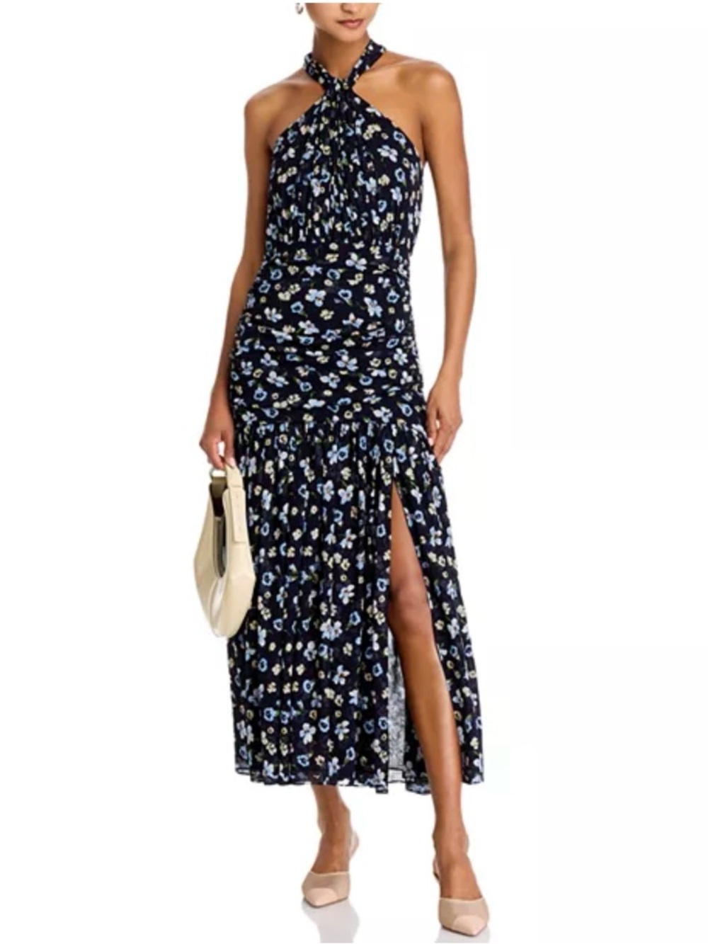 Veronica Beard Brock Silk Halter Dress Size 2